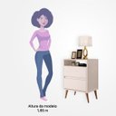 Ver imagem 4 de Mesa de Cabeceira 2 Gavetas Lotus 