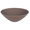 Ver imagem 2 de Cuba de Louça Para Banheiro Redonda 35x35 Cuia Cozimax Marrom