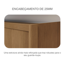 Ver imagem 7 de Guarda Roupa Sollo 3 Portas 100%mdf Cumaru Fendi