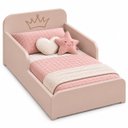 Ver imagem 1 de Cama Montessoriana Infantil Cama Baixa para Criança em MDF Rosé
