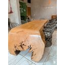 Ver imagem 3 de Mesa Cascata madeira maciça Rustica, Cumaru, Pequiá