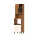 Ver imagem 1 de Torre Quente 02 Fornos com Porta de Vidro 63cm Venaly C590 Cinamomo Off White - Henn