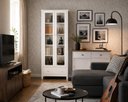 Ver imagem 1 de Conjunto Cristaleira Vidro Buffet Ditália e-954+Ba-145 Br