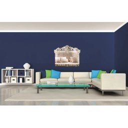 Espelho Veneziano Decorativo Provençal 90x120 38131:prata - 3