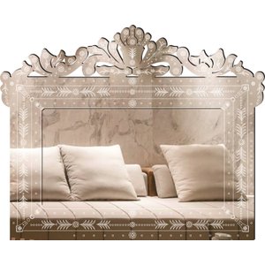 Espelho Veneziano Decorativo Provençal 90x120 38131:prata