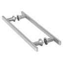 Ver imagem 7 de Puxador Aço Inox Escovado para Porta de Vidro 20cm M.S