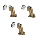Ver imagem 1 de Kit 3 Prendedor Fixador Porta Magnético Antique Ouro Velho