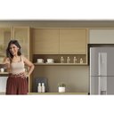 Ver imagem 6 de Armário Aéreo P/ Cozinha Condessa C/ 2 Portas Basculantes 120cm Carvalho/greice - Nesher
