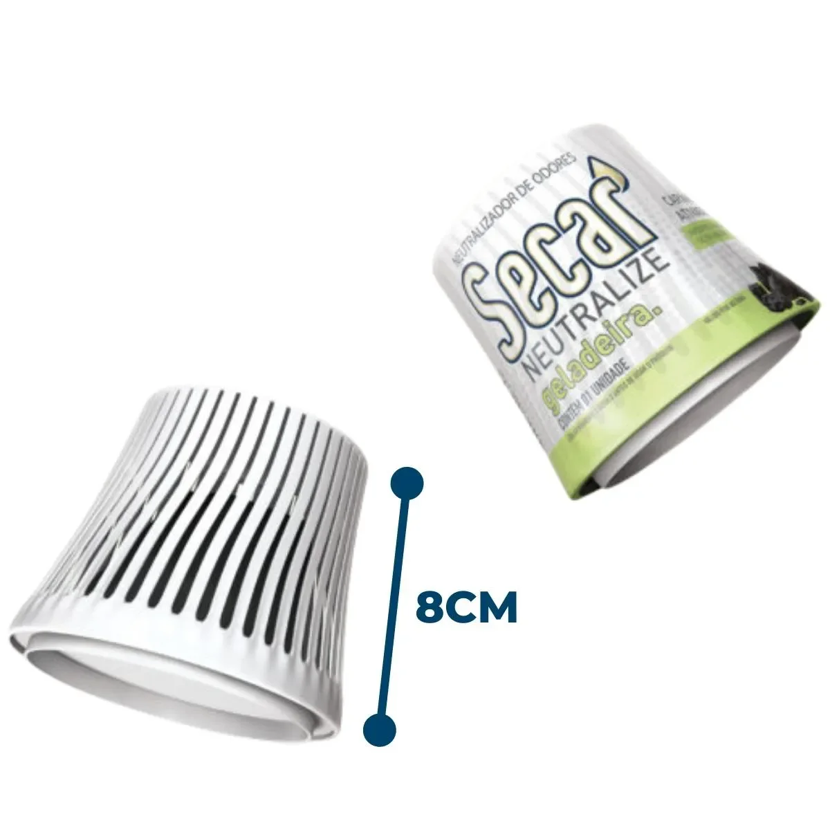 Kit com 4 Neutralizadores de Odores Secar Geladeira 30g - 2