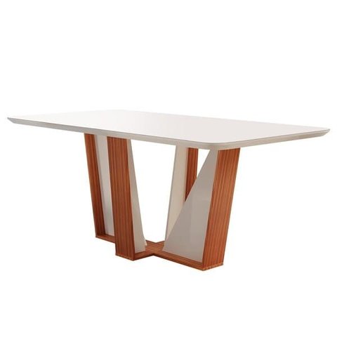 Mesa de Jantar Moderna 1,80x0,90m - Veneza - LJ Móveis
