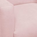 Ver imagem 4 de Kit 2 Poltronas com Puff Redondo para Sala Nina Rosa Bebê