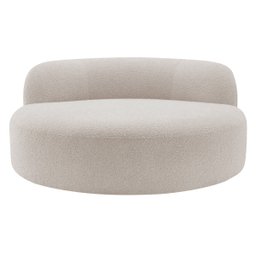 Poltrona Orgânica Chaise Rússia Linho - Amarena Móveis - 4