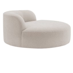 Poltrona Orgânica Chaise Rússia Linho - Amarena Móveis - 3