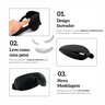 Kit 2x Máscara para Dormir 3d Viajar Relaxar Sono Cochilo - 3