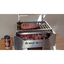 Churrasqueira Parrilla MINI Grelha Uruguaia - BANCADA HOTBOX - 5