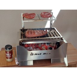 Churrasqueira Parrilla MINI Grelha Uruguaia - BANCADA HOTBOX - 4