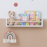 3 Prateleira Infantil Dulce Slim Duo 50x10cm Porta Livros - 2