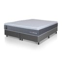 Ver mais imagens de Cama Box Argel Espuma D33 King 193x203 Cinza King House
