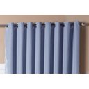 Ver imagem 3 de Cortina Blackout em Tecido Cinza com Voil Branco 3m X 2,75 a