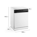 Ver imagem 4 de Lava-louça Electrolux 14 Serviços Branca com Programa Lava & Seca 50 Min Lb14e Branco 110v