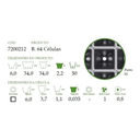 Ver imagem 3 de Kit 20 Bandeja Sementeira Para Produção De Mudas 64 Células