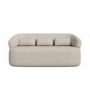 Ver imagem 2 de Conjunto Poltrona e Sofá Living Orgânico Duomo 1,80m Boucle Just Time