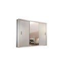 Ver imagem 3 de Guarda Roupa Casal Veneza Luxo 3 Portas Branco
