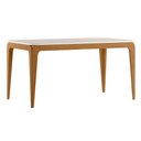 Ver imagem 3 de Conjunto Sala de Jantar Mesa Aurea 160x90 6 Cadeiras Aurea Ype/offwhite/corino Preto Brilho