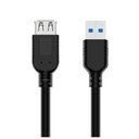 Ver imagem 1 de Cabo Extensor Usb 3.0 - Macho/fêmea - 5gbps - 3 Metros - Preto - Pluscable Usbaf3030