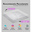 Ver imagem 2 de Painel Placa Para Parede E Piso Chão Autocolante Laminado Concreto 25x25cm