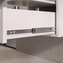 Ver imagem 7 de Conjunto Gabinete Banheiro Prisma 60cm - Gabinete + Cuba + Espelheira - com Vidro Branco Inteiro