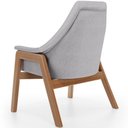 Ver imagem 4 de Kit 02 Poltronas Decorativa Sakura L02 Linho Cinza
