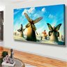 Quadro Decorativo Salvador Dali Moinhos De Vento Da Borboleta:150x100/BRANCA - 1