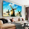 Quadro Decorativo Salvador Dali Moinhos De Vento Da Borboleta:150x100/BRANCA - 6