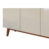 Buffet Aparador Ares 3 Portas Off-White com Nature - 3