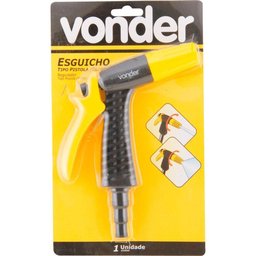 Esguicho Pistola Plástico Jato Regulável Espiga - Vonder - 2