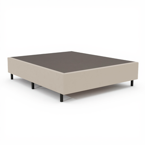 Base Cama Box Casal Padrão 138x188x37 Cor Bege