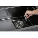 Ver imagem 6 de Cuba Cascata Gourmet Premium Aço Inox 304 com Válvula, Dispenser, Torneira, Cifão, Cestos, Tábua e L