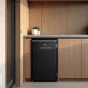 Ver imagem 6 de Frigobar Retrô Preto 93l Inverter Bivolt Midea Mdrd142rtd303 Bivolt