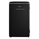 Ver imagem 1 de Frigobar Retrô Preto 93l Inverter Bivolt Midea Mdrd142rtd303 Bivolt