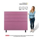 Ver imagem 4 de Cabeceira Cama Box Casal Malik 140cm Suede Rosa - Abmaza