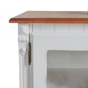 Ver imagem 6 de Cristaleira com 2 Portas 1 Gaveta e Laterais em Vidro Pés Luiz Xv 5115 Genebra - Fendi/pinhão
