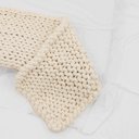 Ver imagem 3 de Manta Peseira de Maxi Tricot King 0,70x2,50m, Cor Off White - Magma Cotton