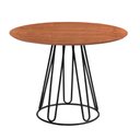 Ver imagem 1 de Mesa de Jantar 1,20m Rubi Base Metal Tampo Laminado