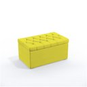 Ver imagem 3 de Kit Cabeceira Decorativa Para Cama Box Pollux e Calçadeira Sagitarius 90 Para Cama de Solteiro Sued