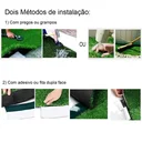 Ver mais imagens de Grama Sintética Artificial 20mm com Proteção Uv e Anti-fungo 2,00 X 6,00m (12m²)