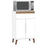 Balcão Mesa de Microondas Ipanema Branco - 2