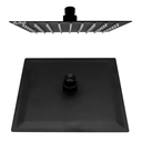 Ver imagem 5 de Ducha Chuveiro Aquecedor Solar Gás Quadrado Preto 20X20Cms