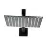 Ducha Chuveiro Aquecedor Solar Gás Quadrado Preto 20X20Cms - 3