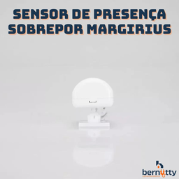 Sensor de Presença Sobrepor de Parede Bivolt Fotocélula Programável Margirius Mps-40f - 4